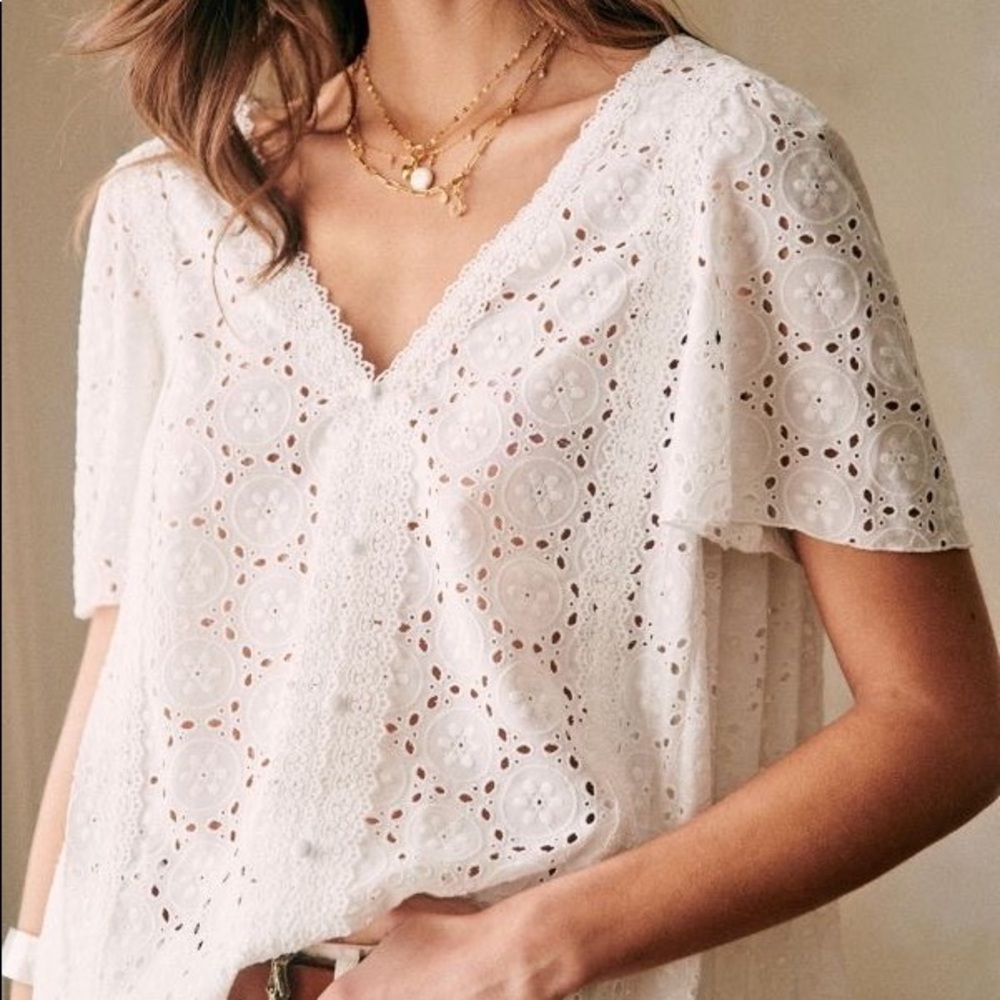 Sezane Blouse Patty Size 40